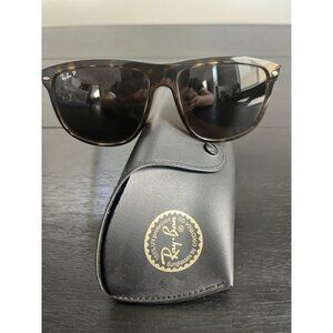 RAY-BAN Sunglasses RB4147 710/57 60-15 145 3P Tortoise Frame Brown Lens w case